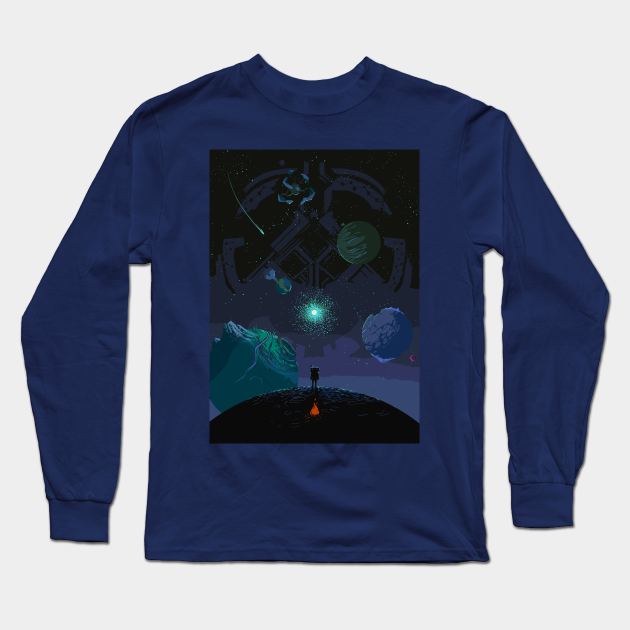 Outer wilds Long Sleeve T-Shirt by store of art